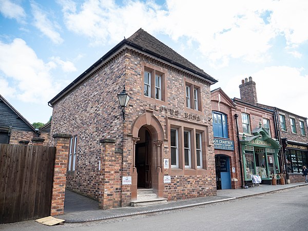 The Lloyds Bank at Blists Hill Victorian Town