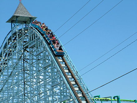 Blue Streak, built in 1964, is Cedar Point's oldest operating roller coaster.