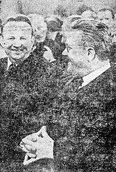 Boris Krajger i Edvard Kardelj, 1965.