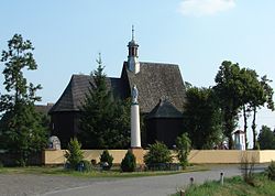 Holzkirche der Heiligen Maria von 1759.