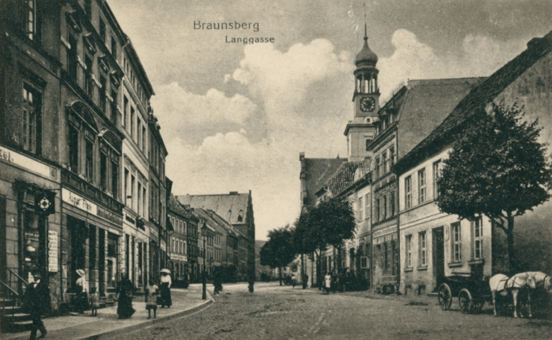 File:Braniewo ul. Gdańska Ratusz 1927.png