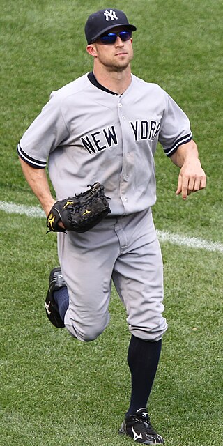Brett Gardner with the Yankees in 2011