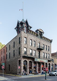 Bullock Hotel Bullock Hotel, Deadwood SD, North view 20110821 1.jpg