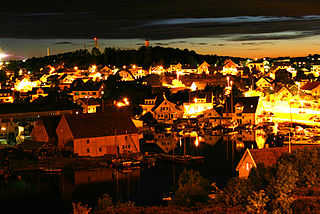 Buøy island in Stavanger, Norway