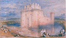 Caerlaverock Castle by J. M. W. Turner, c.1832 Caerlaverock Castle by Joseph Mallord William Turner - Joseph Mallord William Turner - ABDAG000623.jpg