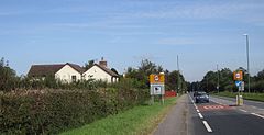 Cambridge village entrance.JPG