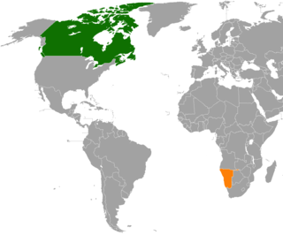 Canada–Namibia relations Bilateral relations