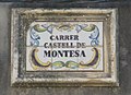 C/ del Castell de Montesa