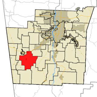 Cane Hill Township, Washington County, Arkansas Township in Arkansas, United States