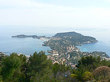 Cap Ferrat viewed from Plateau St.Michel.jpg