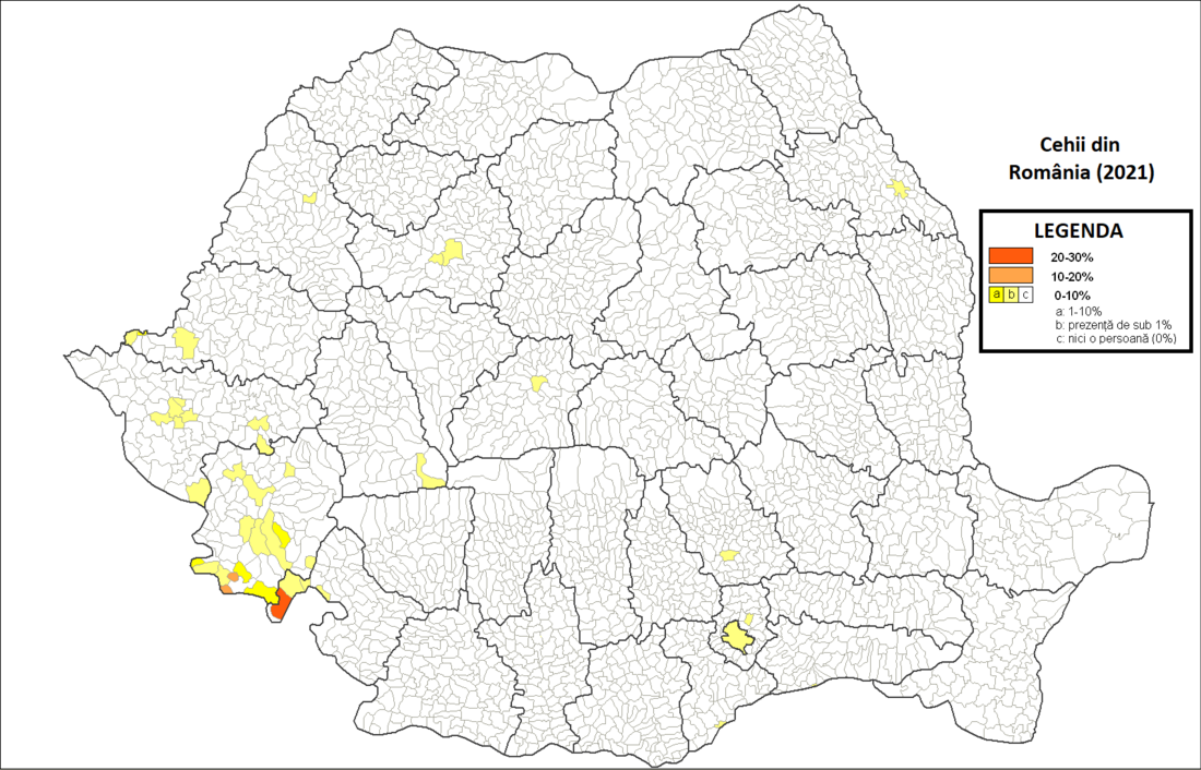 Cehii din România