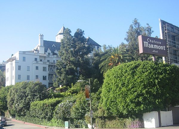 Chateau Marmont, constructed in the 1920s