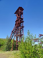 Chevalement du puits n° 8 des mines de Dourges image-coup-de-coeur-du-22-septembre-2020 Wiki Loves Monuments. (France).