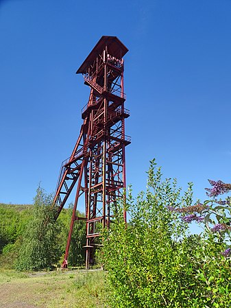 22 septembre — Chevalement du puits n° 8 de la fosse n° 8 - 8 bis des mines de Dourges Photograph: Pierre André Leclercq (CC BY-SA-4.0)