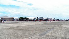 Chiayi Airport Chiayi AFB Apron in Open Day 20120811.jpg