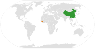 <span class="mw-page-title-main">China–Guinea relations</span> Bilateral relations