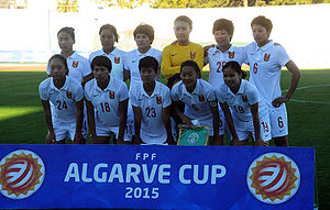 Chinesische Fußballnationalmannschaft Der Frauen