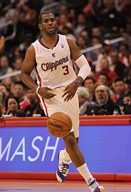 Chris Paul dribbling 20131118 Clippers v Grizzles