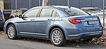 Chrysler 200 Sedan, achteraanzicht