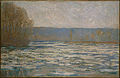 Claude Monet - Ice breaking up on the Seine near Bennecourt - Google Art Project.jpg