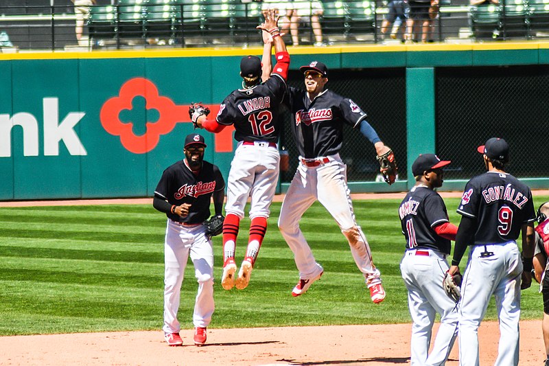 File:Cleveland Indians vs. Oakland A's (34950799841).jpg