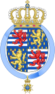 Coat of arms of Maria Teresa, Grand Duchess of Luxembourg (Order of Seraphim).svg