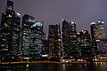 Panorama del Collyer Quay (Singapore)
