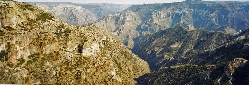 File:Copper Canyon near Creel Mexico - Barrancas del Cobre - panoramio.jpg