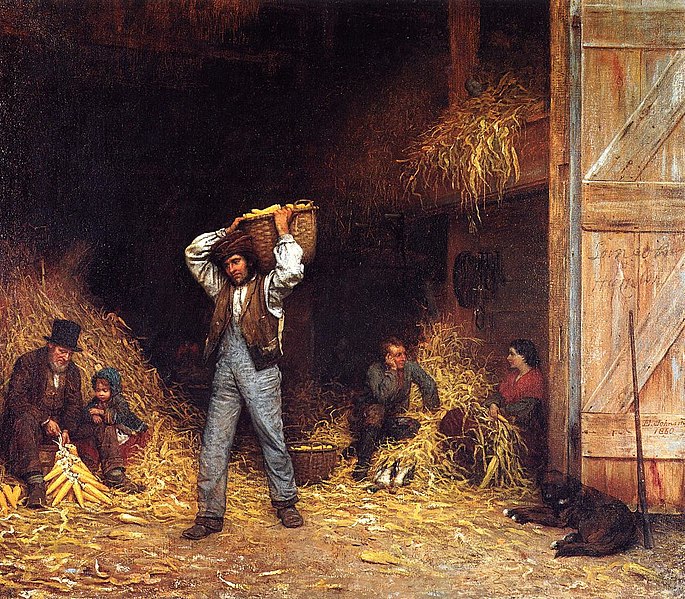 File:Corn Husking by Eastman Johnson (1860).jpg