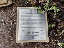 Cornerstone plaque. Cornerstone - sculpture plaque.jpg