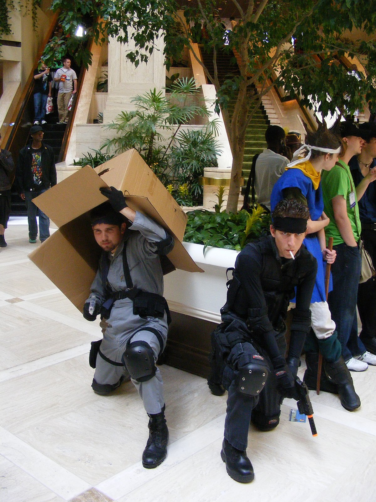 File:Solid Snake cosplay (ft. Box).jpg - Wikimedia Commons