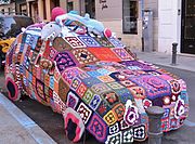Yarn bombing, Alicante Spain.