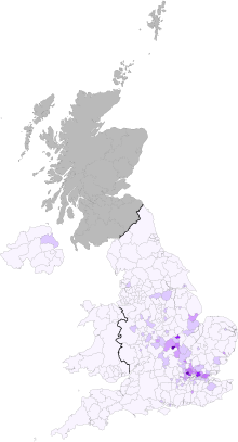 Counties of the UK Romanian.svg