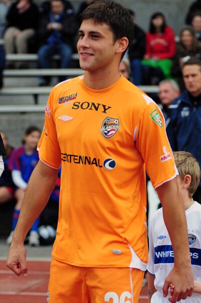 Cristian Arrieta was a two-time USL Defender of the Year, and the 2009 USL-1 MVP