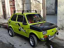 Fiat 126p in Havana, Cuba, March 2014 Cuba, Havana, FIAT 126p Polski.jpg