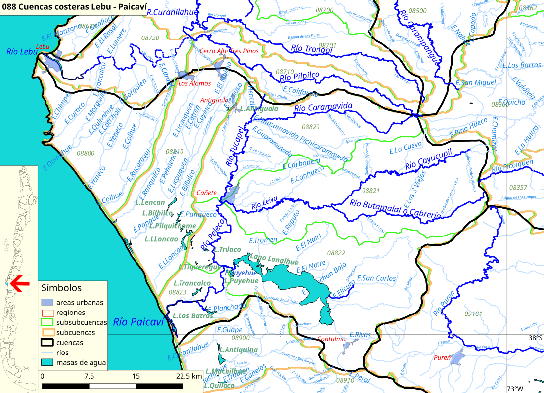 Río Leiva (Tucapel)