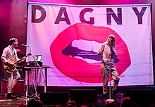 Dagny performing in 2017