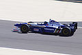 Hill demonstrating his FW18 at the 2010 Bahrain GP