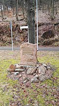 Memorial stone for the fallen railroad comrades