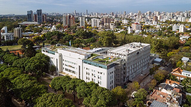 University campus in Palermo, Buenos Aires