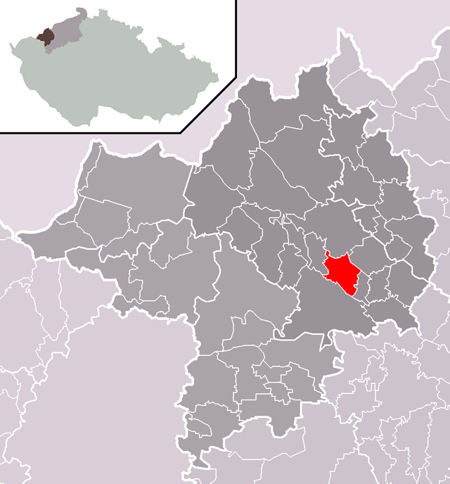 Localização de Droužkovice