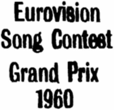 Pertandingan Lagu Eurovision 1960
