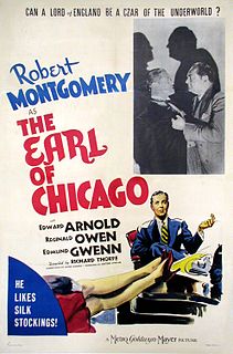 <i>The Earl of Chicago</i> 1940 American film