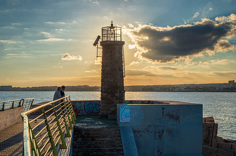 File:El Faro de Torrevieja lighthouse in Torrevieja, Alicante, Spain, 2022 January.jpg