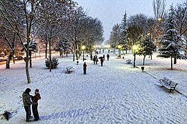 El paseo de la nieve