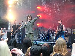 Entwine Kuopio Rockcock -festivaleilla vuonna 2008.