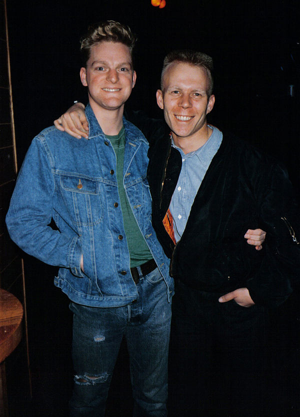 Andy Bell and Vince Clarke in 1986