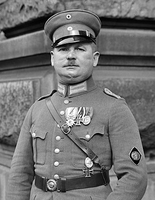 <span class="mw-page-title-main">Ernst Röhm</span> Nazi & German military officer (1887–1934)