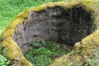 Ruinen efter Ullabergs masugn.