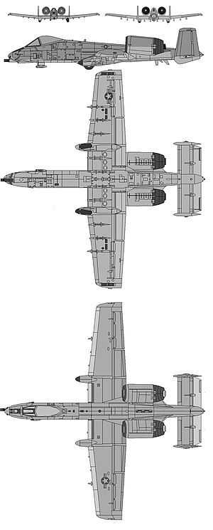 Fairchild Republic A-10 Thunderbolt Ii